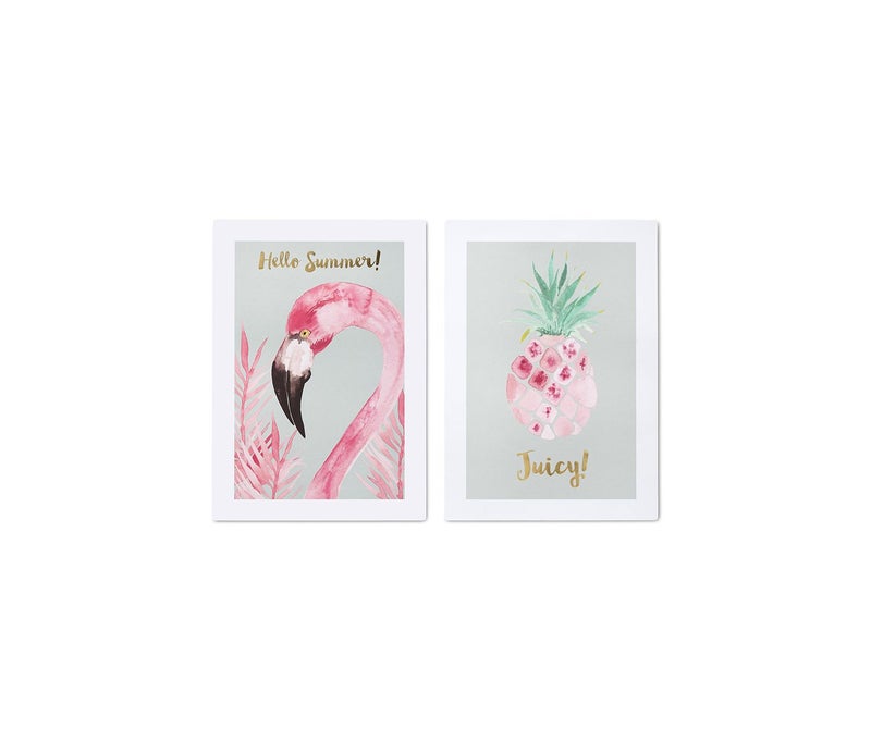 Tchibo Posters Set of 2, Pink - Image 2